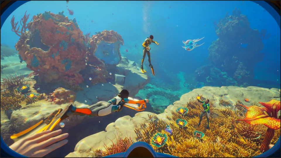 Official Subnautica 2 media crop used for Air Bladder and emergency ascent planning.