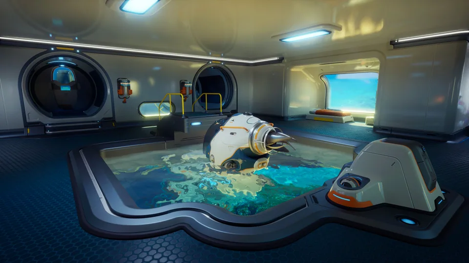 Official Subnautica 2 media crop used for Modification Station and upgrade planning.