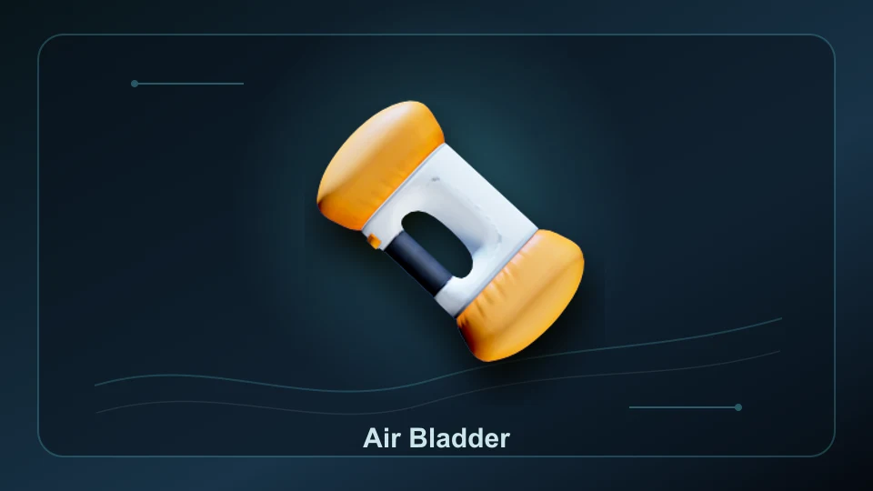 Subnautica 2 Air Bladder item render for item lookup and route planning.