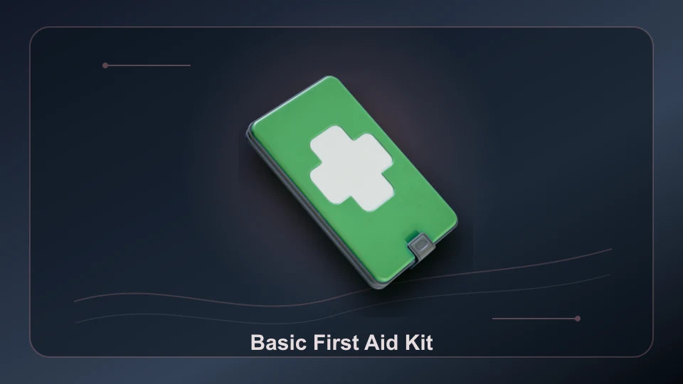 Subnautica 2 Basic First Aid Kit item render for item lookup and route planning.