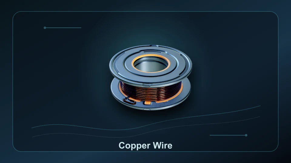 Subnautica 2 Copper Wire item render for item lookup and route planning.