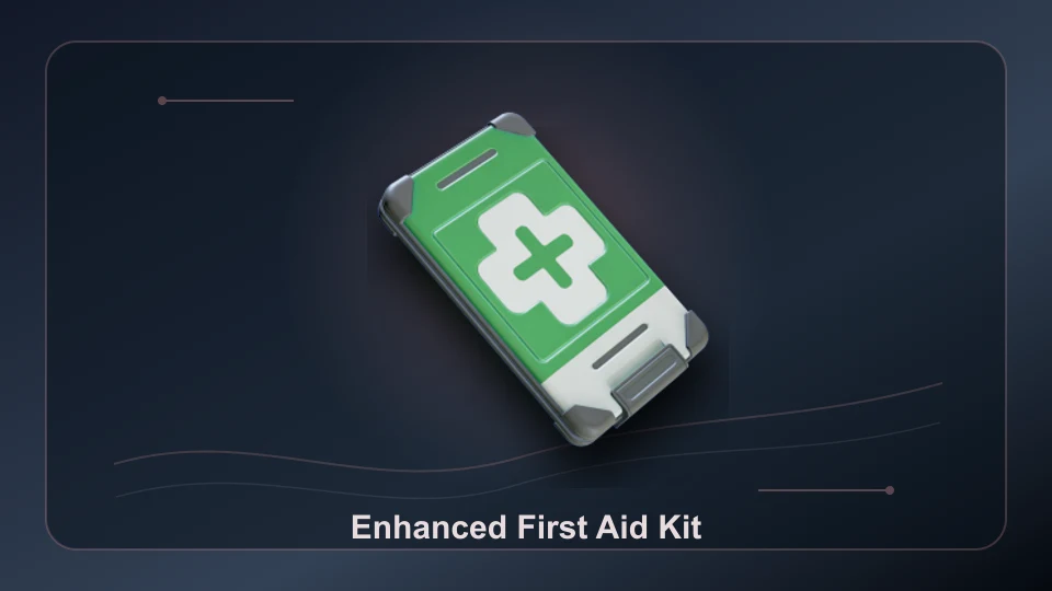 Subnautica 2 Enhanced First Aid Kit item render for item lookup and route planning.