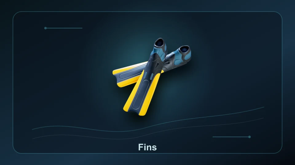 Subnautica 2 Fins item render for item lookup and route planning.