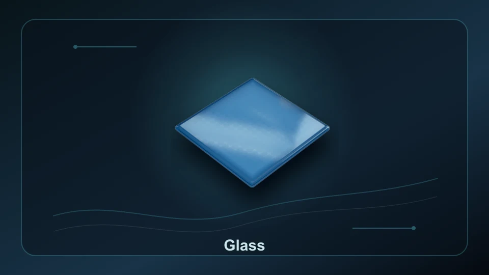 Subnautica 2 Glass item render for item lookup and route planning.