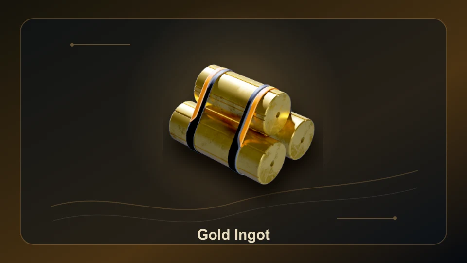 Subnautica 2 Gold Ingot item render for item lookup and route planning.