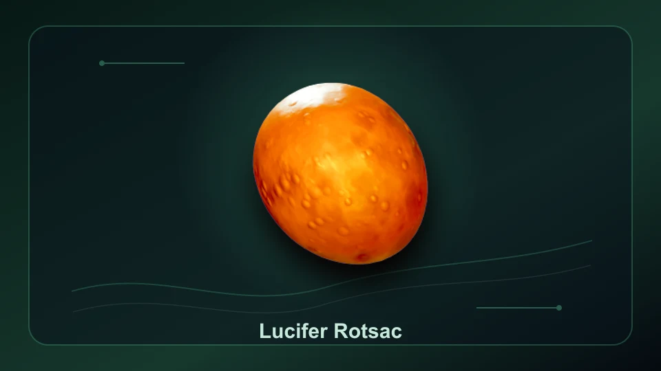 Subnautica 2 Lucifer Rotsac item render for item lookup and route planning.