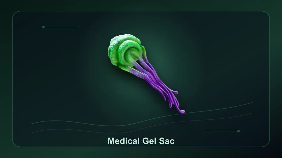 Subnautica 2 Medical Gel Sac item render for item lookup and route planning.
