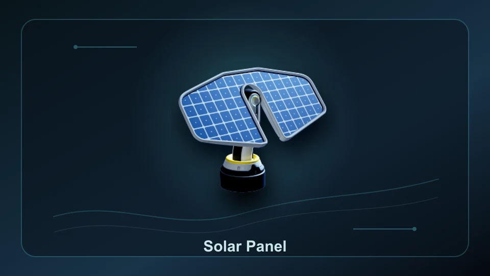 Subnautica 2 Solar Panel item render for item lookup and route planning.