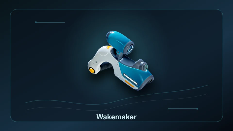 Subnautica 2 Wakemaker item render for item lookup and route planning.