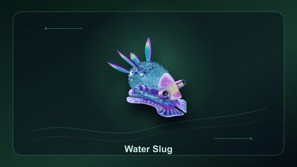 Subnautica 2 Water Slug food source item render for item lookup and route planning.