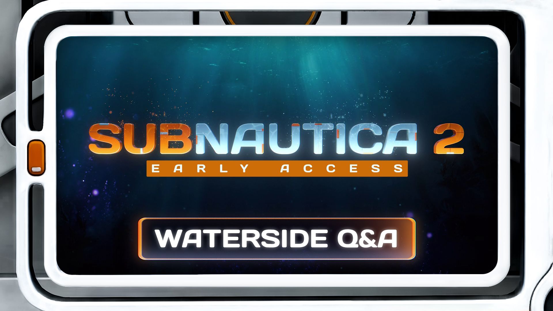 Official Unknown Worlds Subnautica 2 Waterside Q&A image used for Axum Bacterial Culture and late route planning.